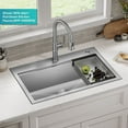 thumbnail image 3 of KWT300-32 KORE DM 1BWL DK SINK SS 5PC KIT, 3 of 5