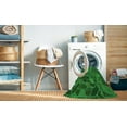 thumbnail image 2 of Ahgly Tapis Rond Lavable en Machine Intérieur Transitionnel Vert, 5 Pieds Rond, 2 of 7