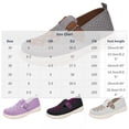 thumbnail image 3 of Women‘s Slip On Walking Shoes Lightweight Comfort with Buckle Breathable Casual Shoes Non-Slip for Garden & Leisure Gray 8.5, 3 of 7