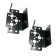 thumbnail image 1 of Soporte de Montaje de Servo en apariencia de U Negro de 2 Piezas - Repuestos de Servo de Robot, 1 of 9
