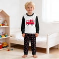 thumbnail image 4 of Pjs for Boys Valentines Pjs Long Sleeve Heart Print Crew Neck Nightwear Boys Size 4-5 Years Pajamas, 4 of 4