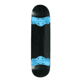 thumbnail image 1 of Softrucks Skateboard Indoor Practice Complete 7.75" Blue Trucks, Stained Black, 1 of 5
