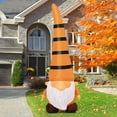 thumbnail image 5 of COMIN 5 FT Thanksgiving Inflatables Gnome Blow Up Ourdoor Yard Decoration Built-in LEDs for Fall Garden Lawn Decor, 5 of 8