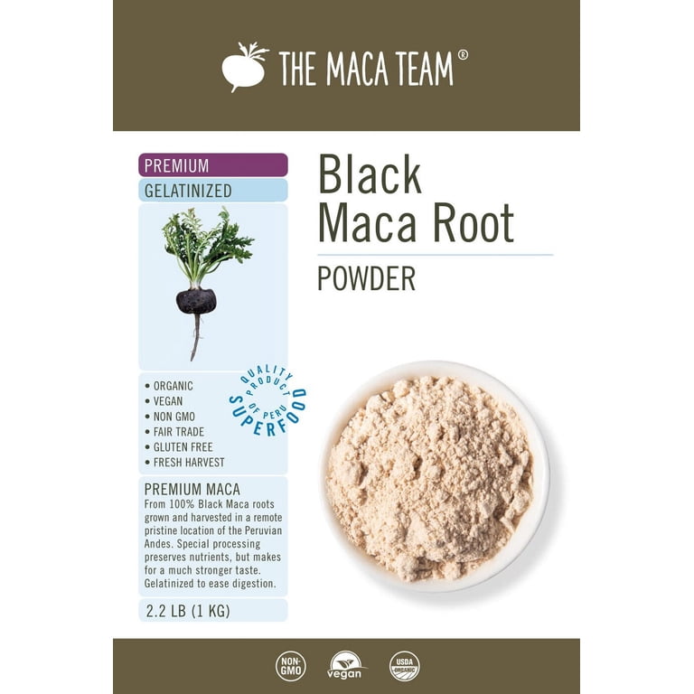 Organic Gelatinized Red Maca Powder 200 G 7 Oz Direction: Peru