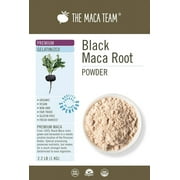 Organic Premium Gelatinized Black Maca Powder 8 oz