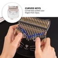 thumbnail image 5 of IFANLANDOR 1Set Crystal Thumb Piano for Adults with Curved Keys for Beginners, 5 of 5
