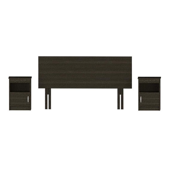 Cabecera Klik lisboa queen size chocolate