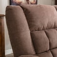 thumbnail image 5 of HYSpacerX Power Lift Recliner Chair with Massage, Heat, Lay Flat Assist Recliner with Side Pocket for Living Room,Brown, 5 of 8