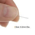 thumbnail image 2 of Steel Pin Gage 0.2mm Diameter Class X Tolerance 0.001mm Plug Gage Pin, 2 of 5