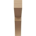 thumbnail image 2 of 2"W x 10"D x 10"H Thin Monterey Rough Cedar Woodgrain TimberThane Corbel, Primed Tan, 2 of 6