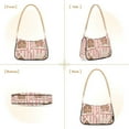 thumbnail image 7 of FORMRS Womens Shoulder Bag with Chain Strap Clutch Purse Cute Tote Handbag, Pink Candy House, 7 of 7