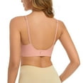 thumbnail image 4 of Minimizing Bras for Women Adjustable Sports Bras for Women Women's Bra Without Underwire V Neck Comfort Soft Bra Push Up Seamless Bra Lightly Padded For A Feel Fit Bralette Women, 4 of 4