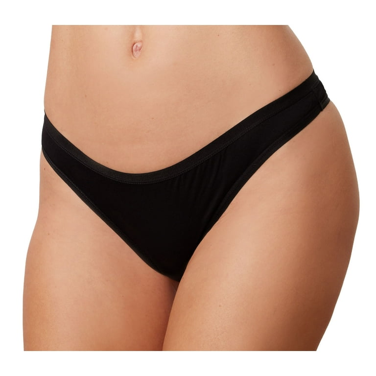 JB Bamboo THONG - BLACK