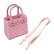 thumbnail image 4 of Bolsa de playa para mujer con diseño de dibujos animados de EVA, ideal para fiestas, citas y piscinas. rosa, 4 of 8