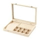 thumbnail image 3 of Joyero Organizador de Joyas Regalo Decorativo Rectangular Gran Capacidad Baratija Beige, 3 of 9