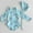 Sky Blue, variant on Drses Baby Girl Swimsuit 2-24 Months - UPF 50 Long Sleeve Rash Guard One-Piece with Swim Hat, Sun Protection Quick-Drying Bathing Suit for Beach & Pool