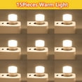 thumbnail image 7 of 30 Pieces Mini Night Light, USB LED Light, Energy Saving Light 6500K Compact LED Bulb for Car, Bedroom, Library (15 Pieces White Light +15 Pieces Warm Light), 7 of 7