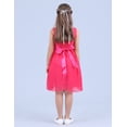 thumbnail image 4 of MSemis Girls Flower Wedding Pageant Bridesmaid Dress Ball Gown Rose 8, 4 of 6