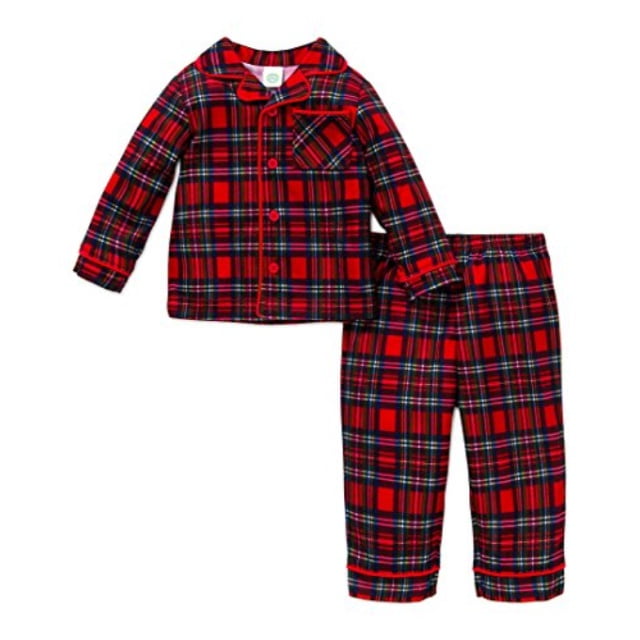 baby boy holiday pajamas