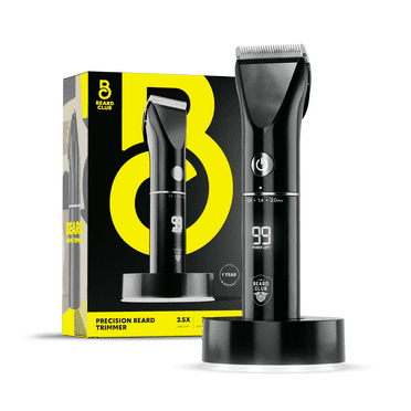 The Beard Club Beard Trimmer for Men Electric Cordless Rechargeable Professional Barber Trimmer, 8oz
