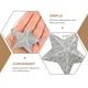 thumbnail image 2 of 24 Uds. Estrella de cinco puntas decoraciones para árboles de Navidad adornos colgantes de Navidad, 2 of 8