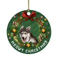 thumbnail image 2 of Navidad divertida decoración Navidad perro patrón colgante árbol de Navidad adornos Wmkox8yii gf6026, 2 of 2
