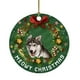 thumbnail image 2 of Navidad divertida decoración Navidad perro patrón colgante árbol de Navidad adornos Wmkox8yii fhajkh5057, 2 of 2