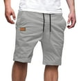 thumbnail image 4 of Mgmyaa Mens Casual Cargo Shorts Drawstring Classic Sport Cargo Stretch Shorts with Pockets, 4 of 4