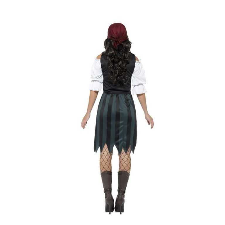 Pirate Deckhand Costume Adult Blue Pirate Deckhand Costume Adult Blue