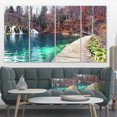 thumbnail image 1 of Plitvice Lakes National Lark - Landscape Photography Canvas Art Print, 1 of 3