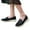Black, variant on Juosiy Slip On Shoes for Women Comfortable Fall Loafers Soft Leather Business Casual Sneakers
