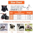 thumbnail image 2 of Short Snout Dog Muzzle, Breathable Mesh Anti Biting Chewing and Barking Muzzle(Black), 2 of 5