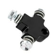 thumbnail image 3 of Acoplamiento de conector en T Manguera de tubo de 3 vías Universal de acero para modificación de motocicleta ATVNegro, 3 of 5