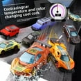 thumbnail image 2 of Mini Voiture en Alliage à Changement de Couleur Jouets pour Enfants 1:64 Capteur de Température Voiture de Course à Inertie à Rétrofriction Modèle pour Garçons Cadeaux pour Enfants Voiture en Alliage-bs-02, 2 of 6