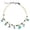 Light blue, variant on Men's And Women's Linen Hemps Rope Wooden Beads Ethnic Bracelet Hemps Rope Wristband Anklet Crushed Stone Anklet