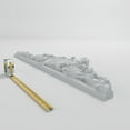 thumbnail image 6 of Ekena Millwork 36 3/4"W x 13 3/4"H x 1 3/4"P Valence Center with Scrolls Onlay, 6 of 6