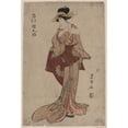 thumbnail image 3 of Toyokuni Utagawa 17x24 Black Modern Framed Museum Art Print Titled - Ichikawa Dannosuke (1804), 3 of 5
