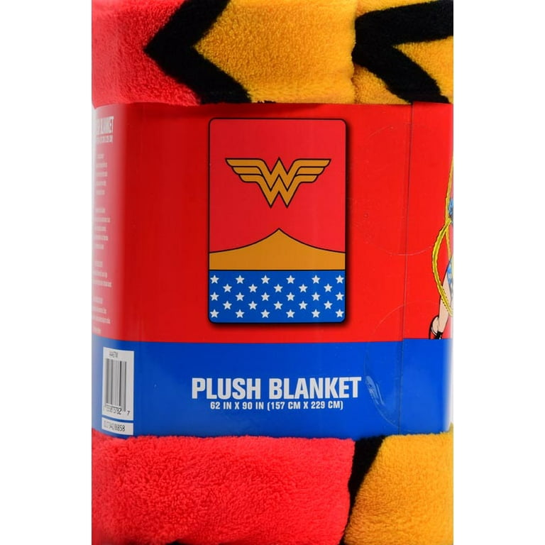 Wonder Woman Kids Blanket Plush Microfiber Twin Full Size
