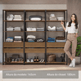 thumbnail image 4 of Ropero Closet Guardarropas Madesa Valencia 210cm MN, 4 of 5