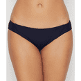 thumbnail image 2 of Becca by Rebecca Virtue BLACK Fine Line American Fit Swim Bottom, US Large, 2 of 4