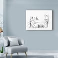 thumbnail image 3 of Trademark Fine Art 'House Sketch' Canvas Art by Nicky Kumar, 3 of 3
