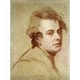 thumbnail image 2 of Romney, George 15x18 White Modern Wood Framed Museum Art Print Titled - Portrait of The Artist, 2 of 4