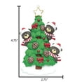 thumbnail image 5 of Personalized Family of 3 Christmas Ornament 2024 Family of Black Bear 1 Count - Ornaments by Elves, 5 of 10