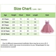 thumbnail image 2 of BintaRealwax Girls Lace Bridesmaid Dress Flower Kid Wedding Ball Gown Toddler Princess Pageant Evening Dresses, 2 of 3