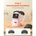 thumbnail image 3 of VEVOR Presse à Chaud pour Chapeaux Auto avec 2 Pcs Plateaux Interchangeables Écran Tactile Rose, 3 of 9