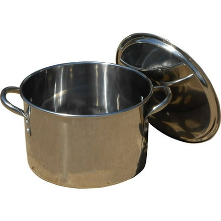 - King Kooker 20-Quart Polished Stainless Steel Pot