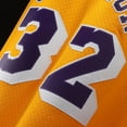 thumbnail image 4 of Magic Johnson Los Angeles Lakers Mitchell & Ness 1984-85 Hardwood Classics Swingman Jersey - Gold, 4 of 7