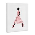 thumbnail image 3 of Stupell Industries Modern Trendy Girl in Red Canvas Art, 24 x 30, by Simone Elum, 3 of 8