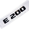 thumbnail image 2 of ZWEIP Car Rear Tail Emblem Number Letters Car Sticker For Mercedes Benz E200 E 200 Chrome Silver/ Matte Black, 2 of 2