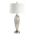 thumbnail image 3 of JONATHAN Y Julian 33.5" Glass/Crystal LED Table Lamp, Smoked Grey, JYL2066A, 3 of 7